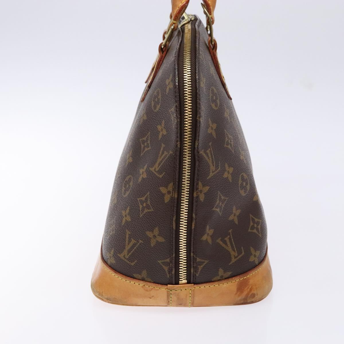 LOUIS VUITTON Monogram Alma Hand Bag M51130 LV Auth BA5138