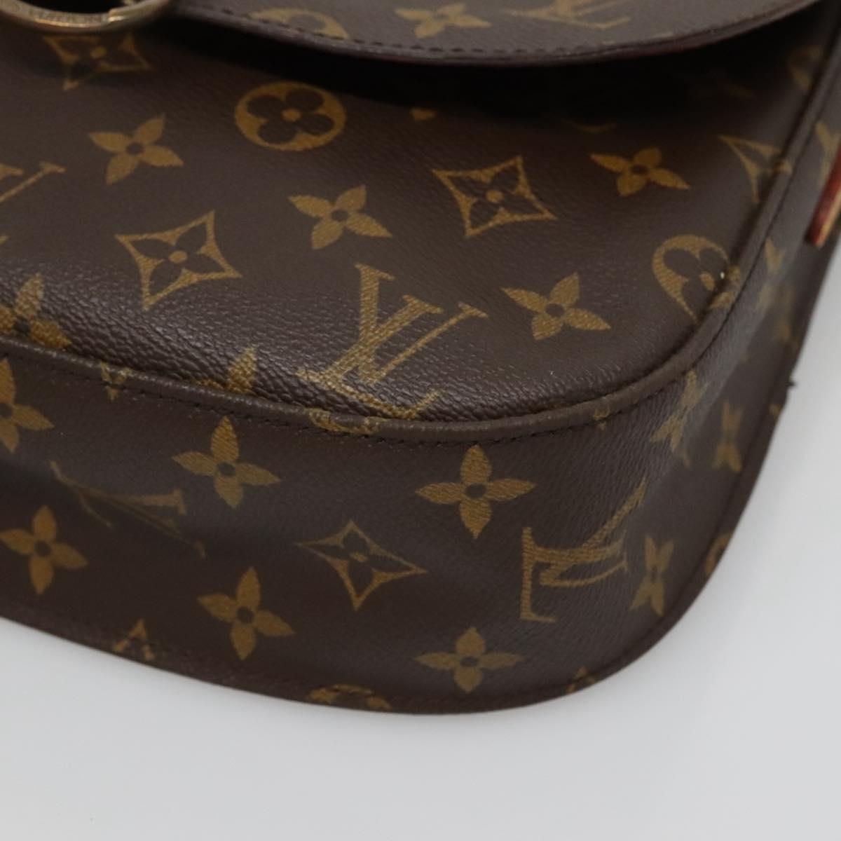 LOUIS VUITTON Monogram Saint Cloud GM Shoulder Bag M51242 LV Auth BA5139