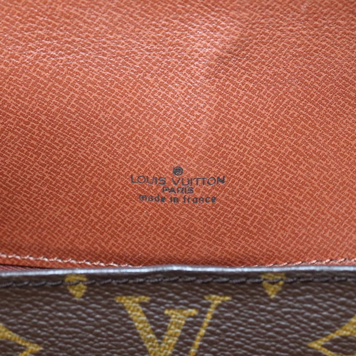 LOUIS VUITTON Monogram Saint Cloud GM Shoulder Bag M51242 LV Auth BA5139