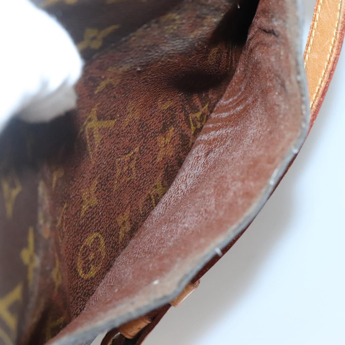 LOUIS VUITTON Monogram Saint Cloud GM Shoulder Bag M51242 LV Auth BA5139