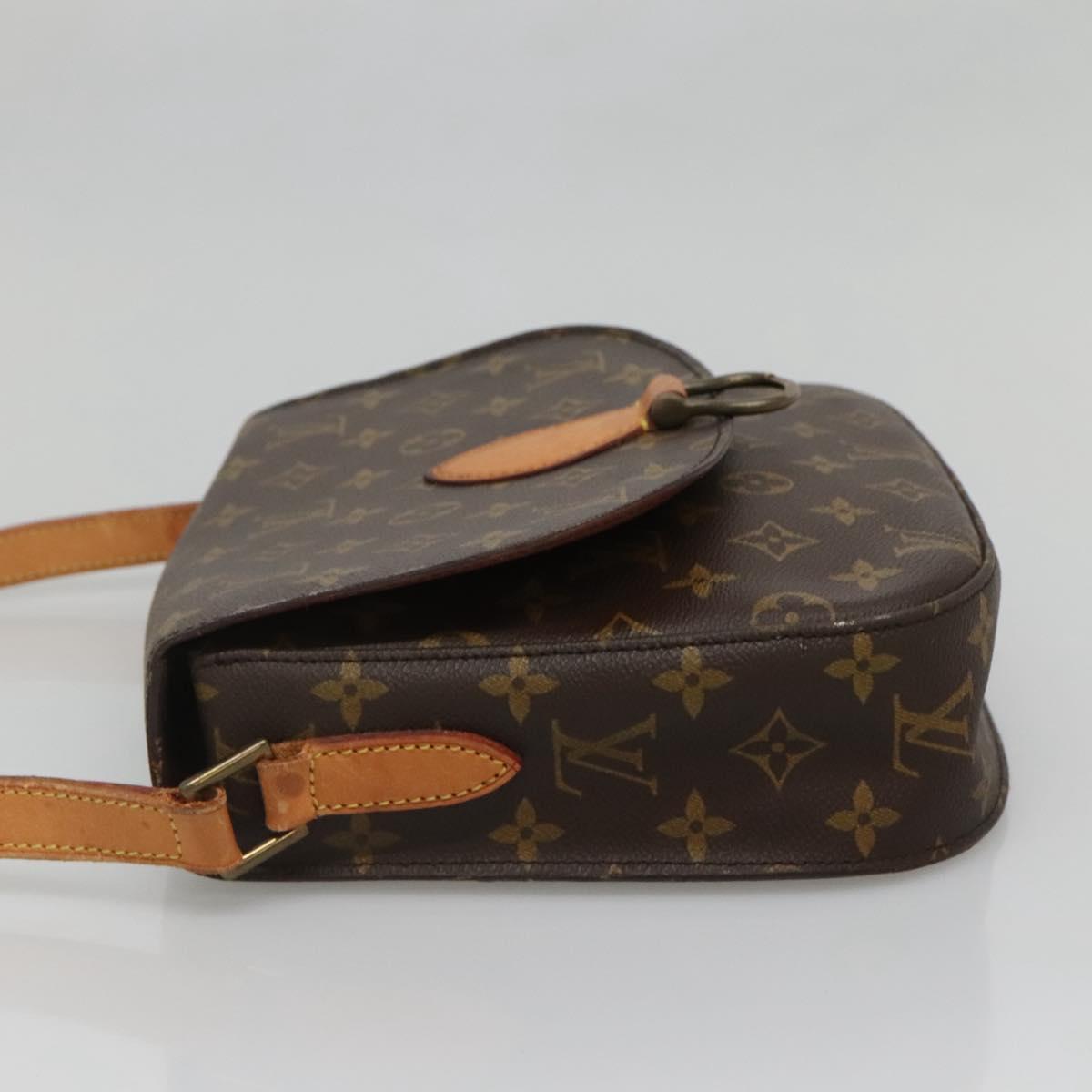 LOUIS VUITTON Monogram Saint Cloud GM Shoulder Bag M51242 LV Auth BA5139