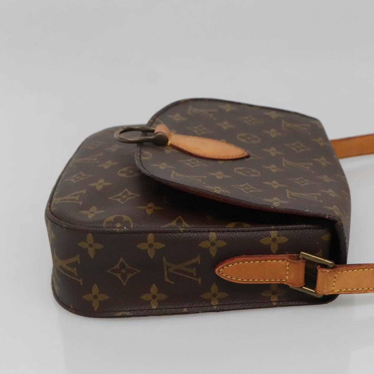 LOUIS VUITTON Monogram Saint Cloud GM Shoulder Bag M51242 LV Auth BA5139