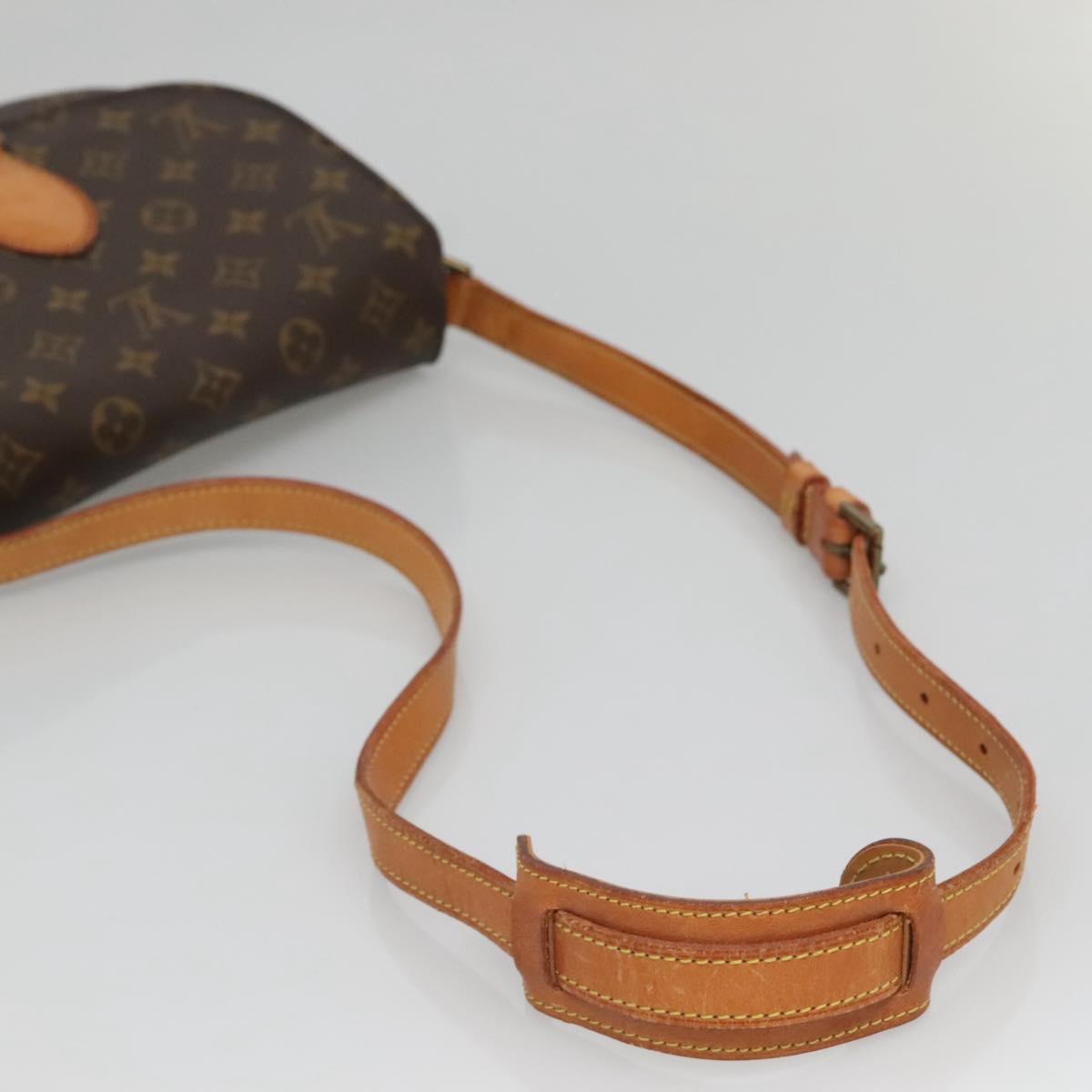LOUIS VUITTON Monogram Saint Cloud GM Shoulder Bag M51242 LV Auth BA5139