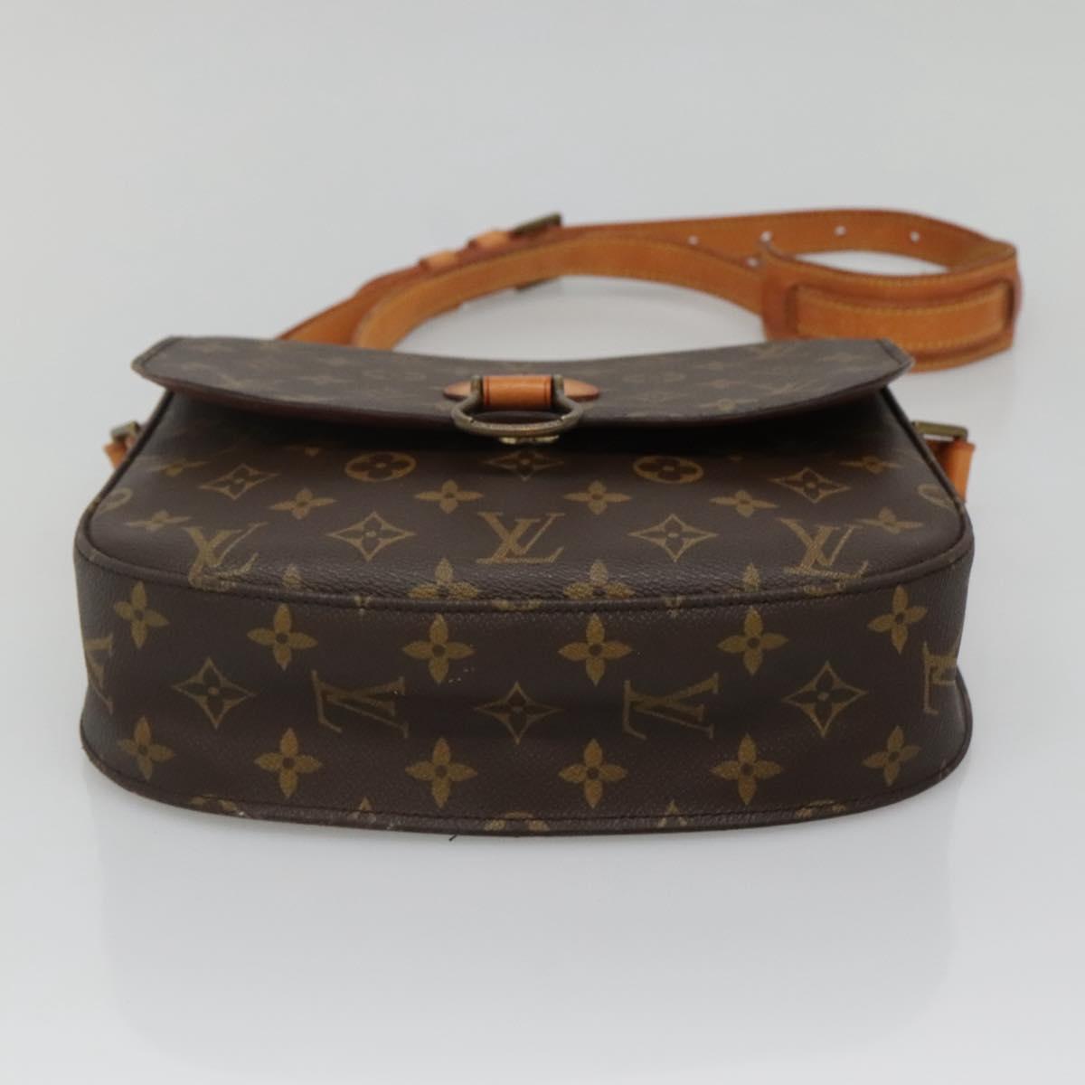 LOUIS VUITTON Monogram Saint Cloud GM Shoulder Bag M51242 LV Auth BA5139