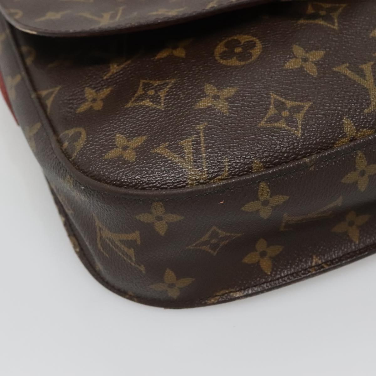 LOUIS VUITTON Monogram Saint Cloud GM Shoulder Bag M51242 LV Auth BA5140