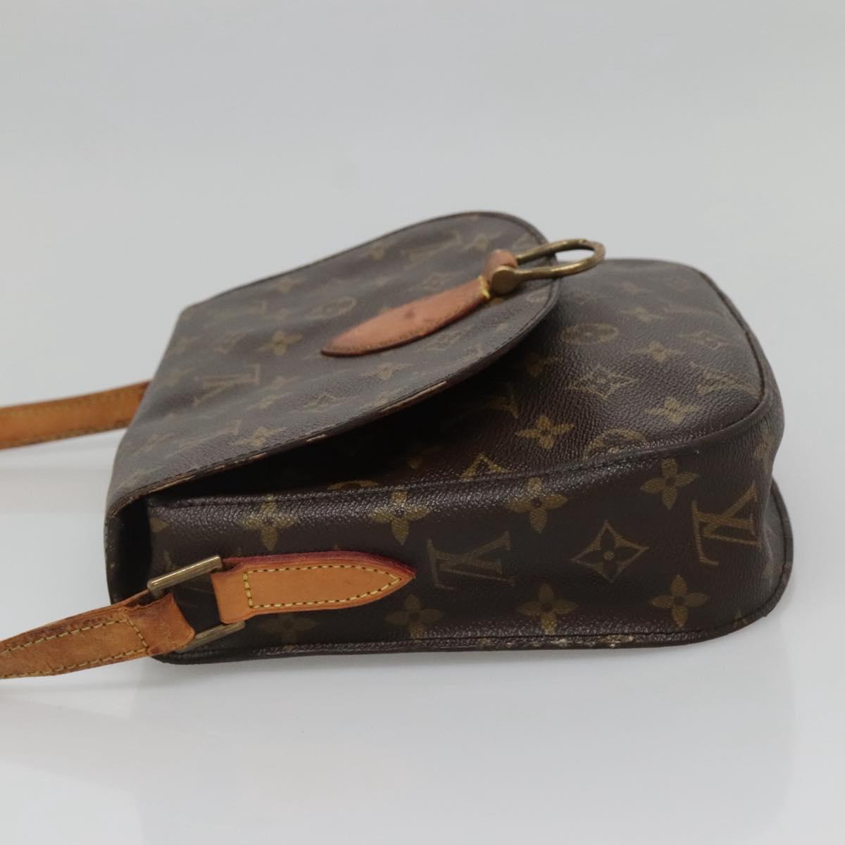 LOUIS VUITTON Monogram Saint Cloud GM Shoulder Bag M51242 LV Auth BA5140