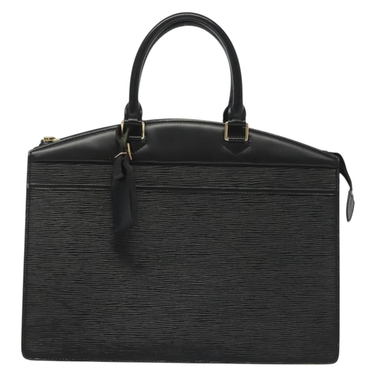LOUIS VUITTON Epi Riviera Hand Bag Noir Black M48182 LV Auth BA5141