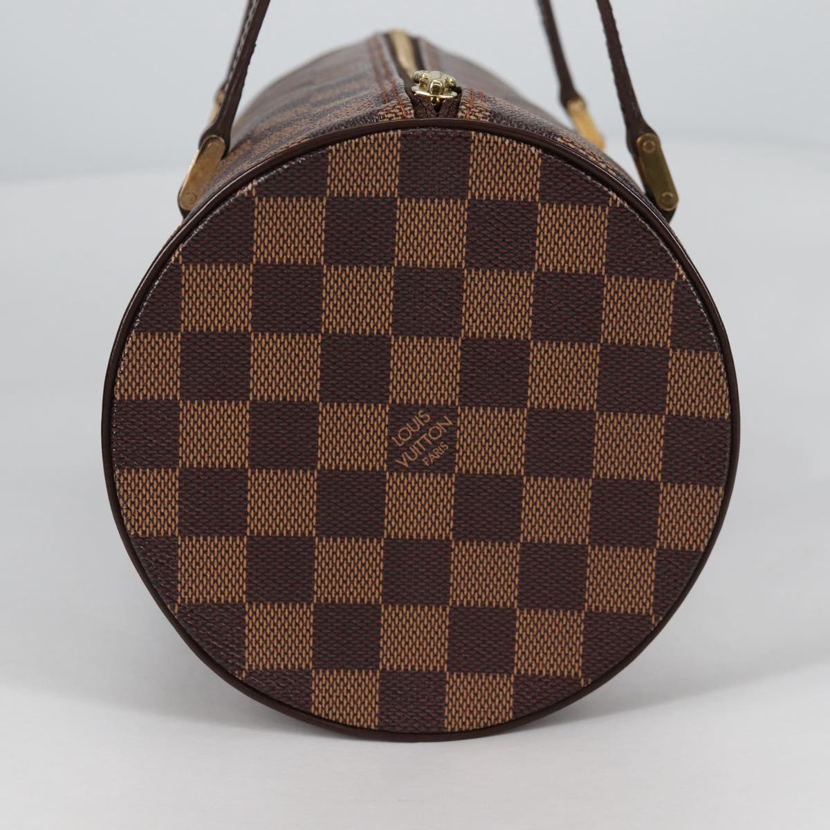 LOUIS VUITTON Damier Ebene Papillon 30 Hand Bag N51303 LV Auth BA5150V