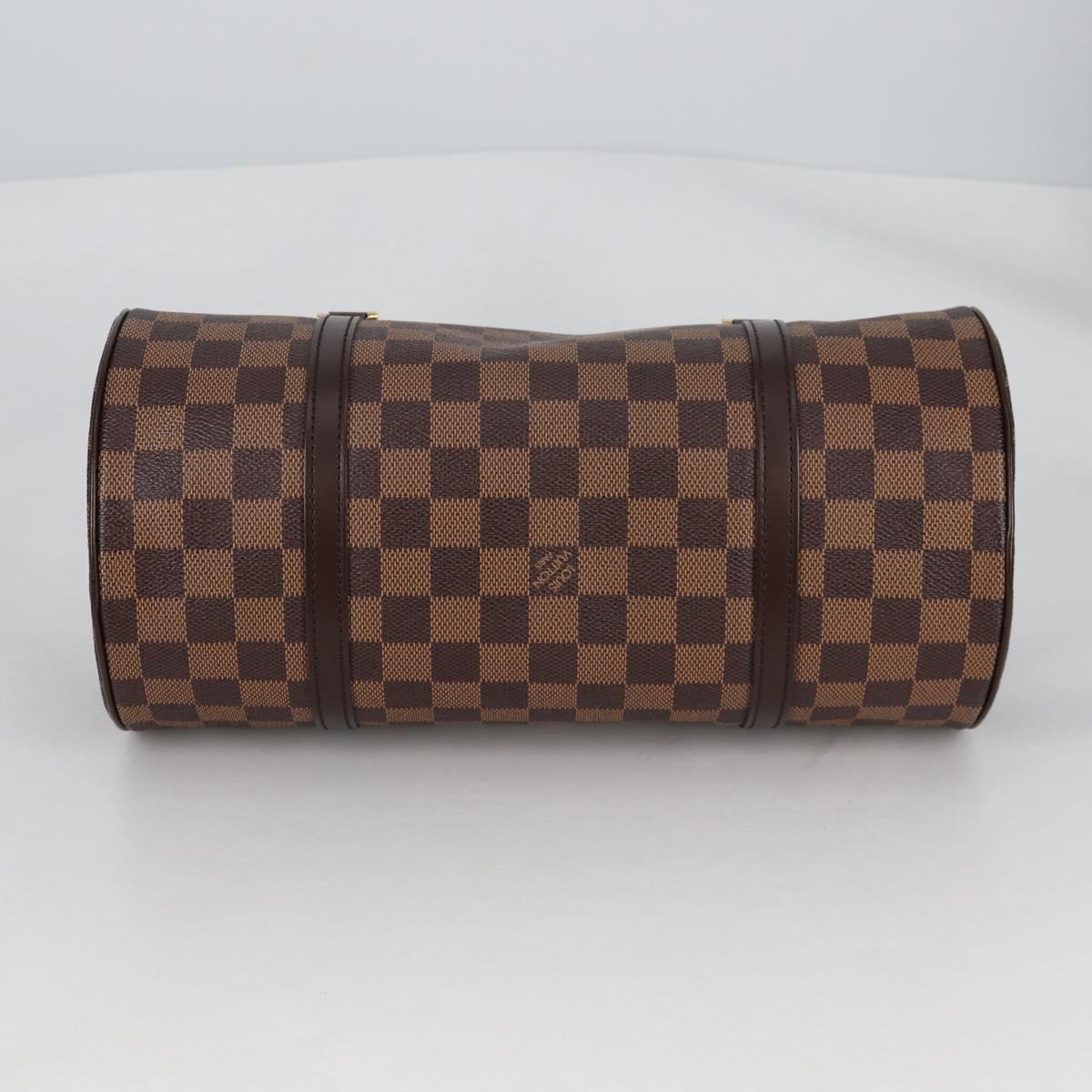 LOUIS VUITTON Damier Ebene Papillon 30 Hand Bag N51303 LV Auth BA5150V