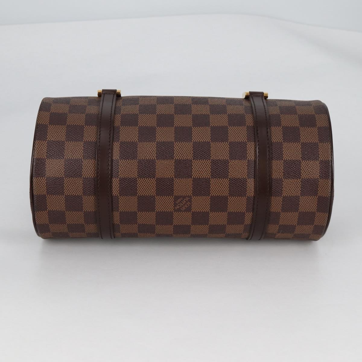 LOUIS VUITTON Damier Ebene Papillon 26 Hand Bag M51304 LV Auth BA5151V