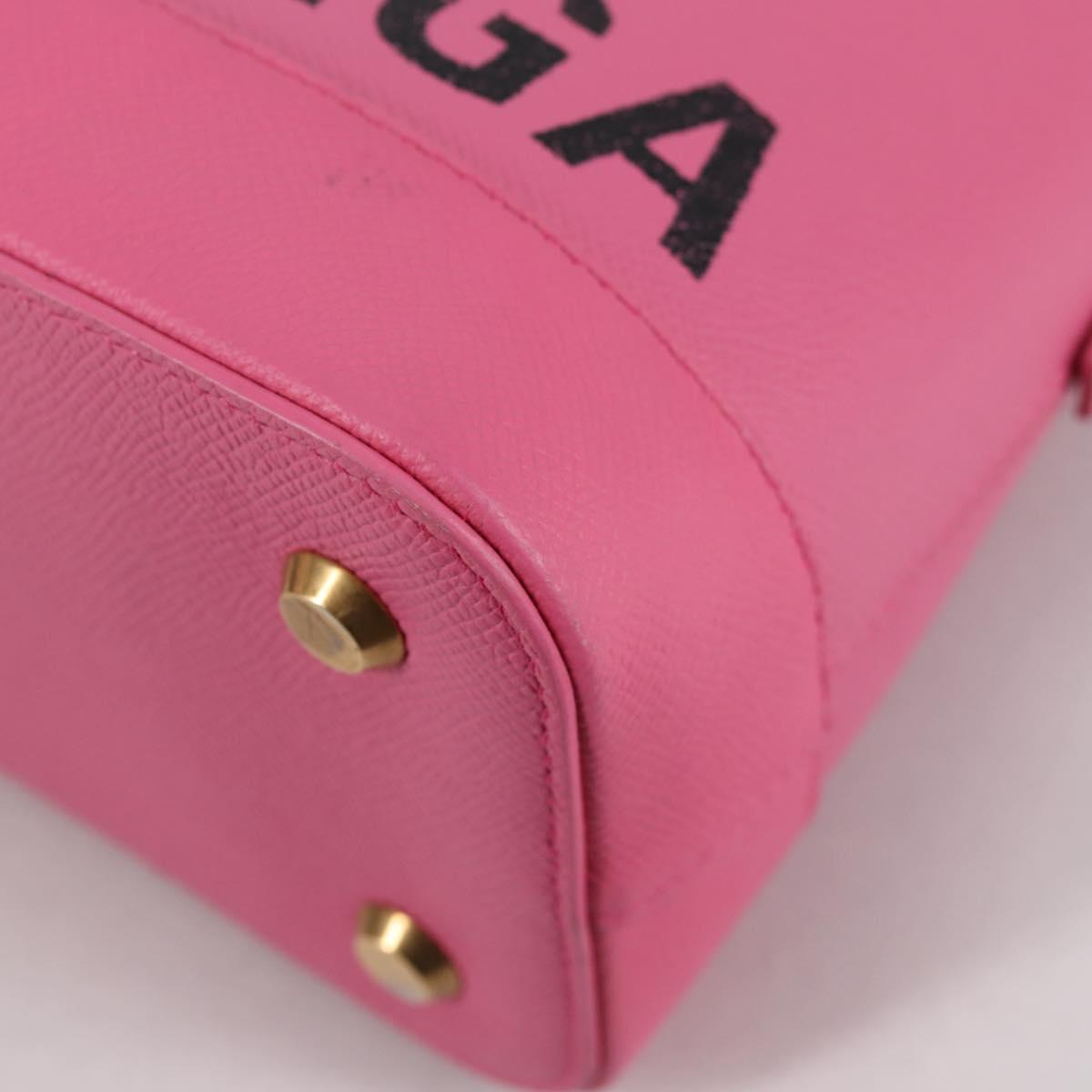 BALENCIAGA Ville Top Handle S Hand Bag Leather 2way Pink 518873 Auth BA5162M
