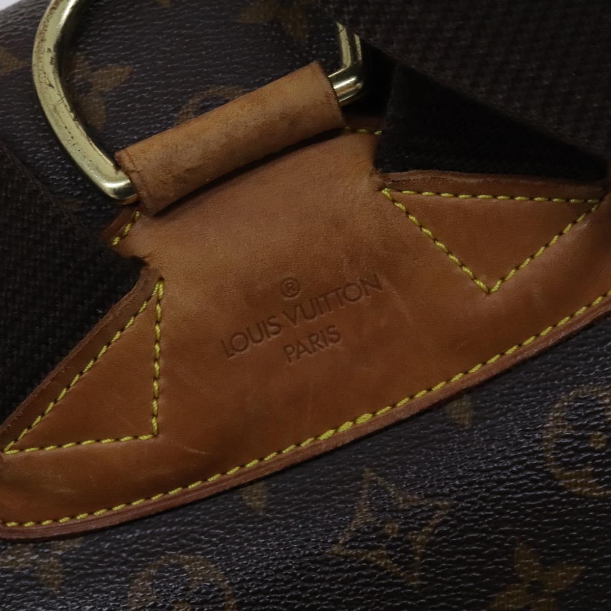 LOUIS VUITTON Monogram Montsouris GM Backpack M51135 LV Auth BA517