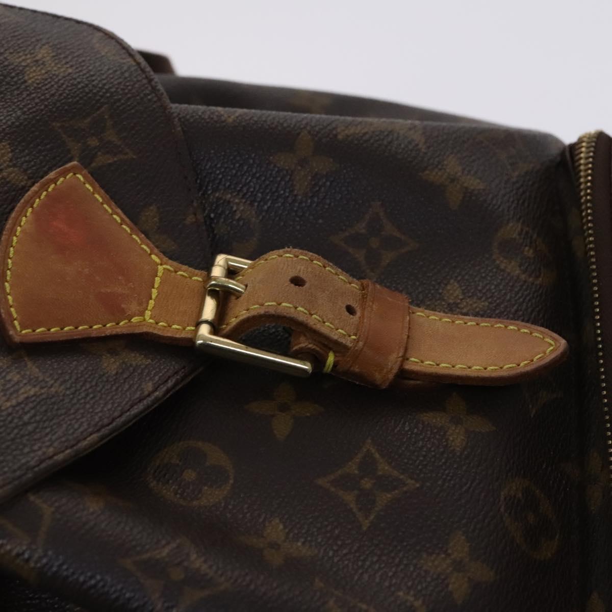 LOUIS VUITTON Monogram Montsouris GM Backpack M51135 LV Auth BA517