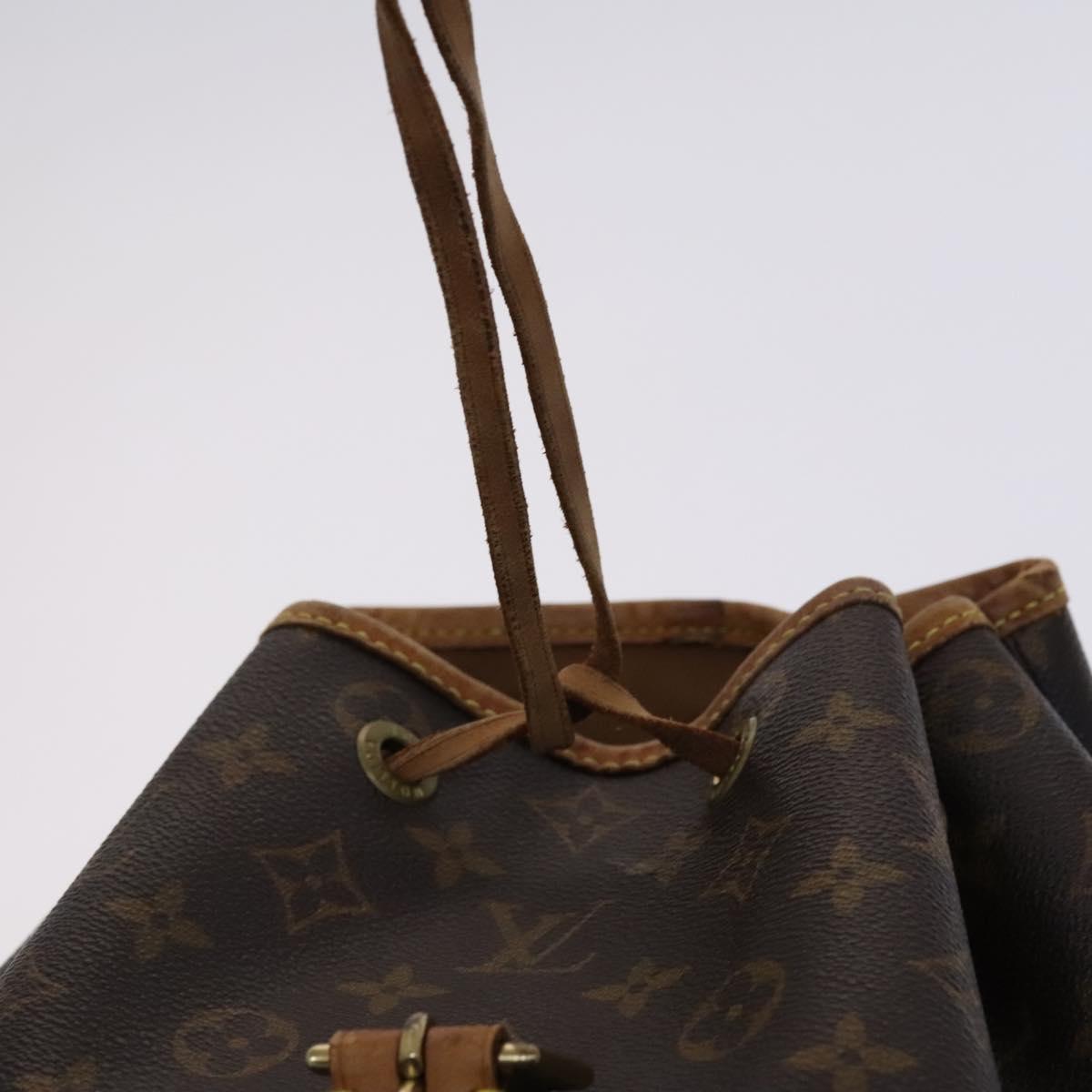 LOUIS VUITTON Monogram Montsouris GM Backpack M51135 LV Auth BA517
