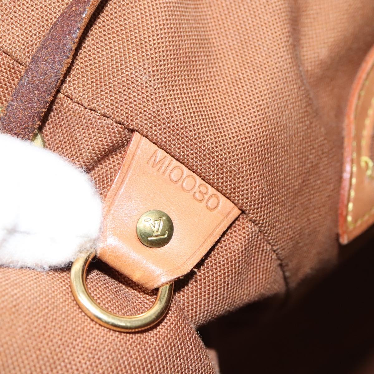 LOUIS VUITTON Monogram Montsouris GM Backpack M51135 LV Auth BA517