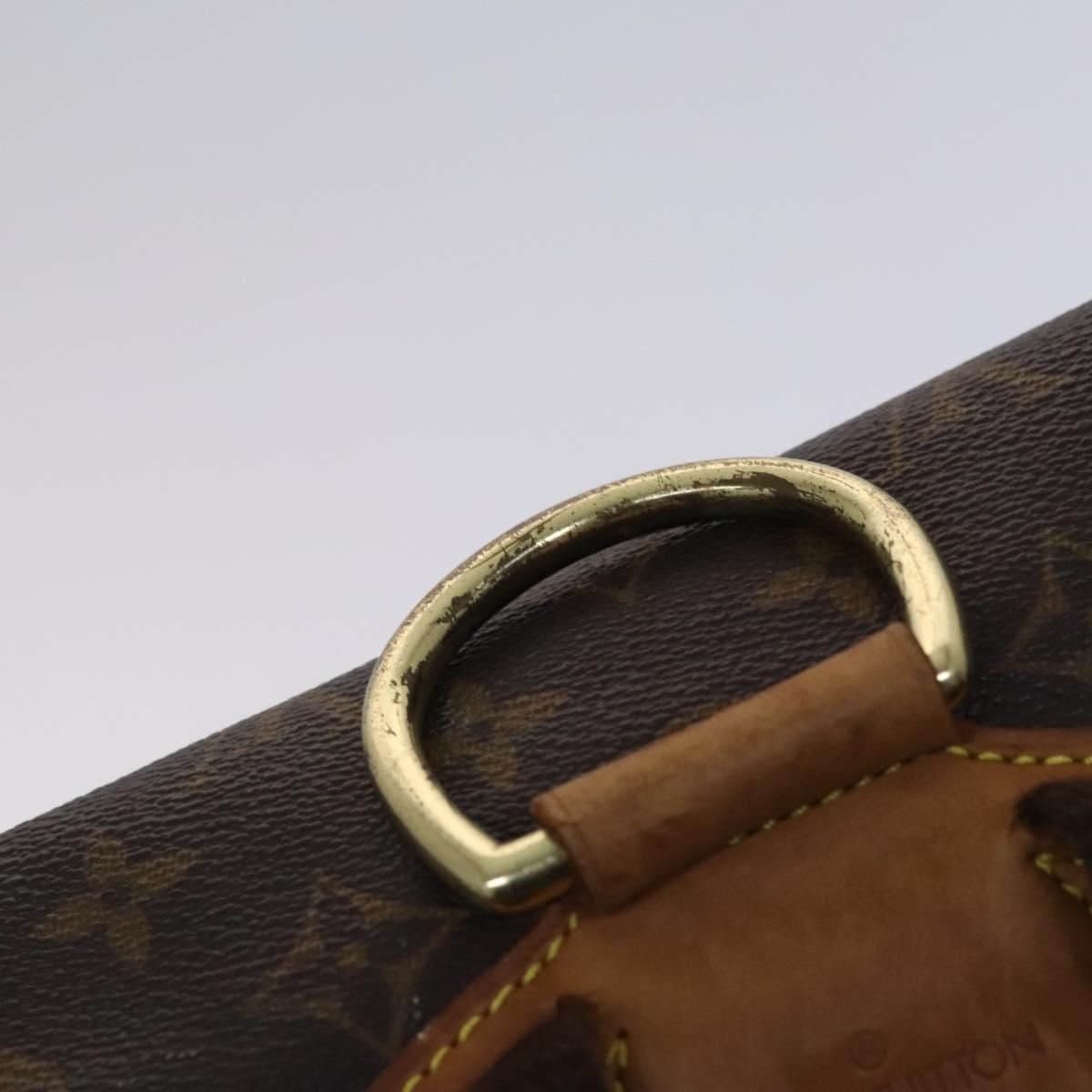 LOUIS VUITTON Monogram Montsouris GM Backpack M51135 LV Auth BA517