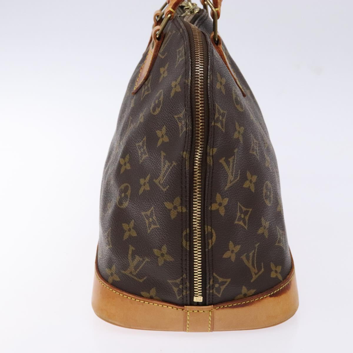 LOUIS VUITTON Monogram Alma Hand Bag M51130 LV Auth BA5172