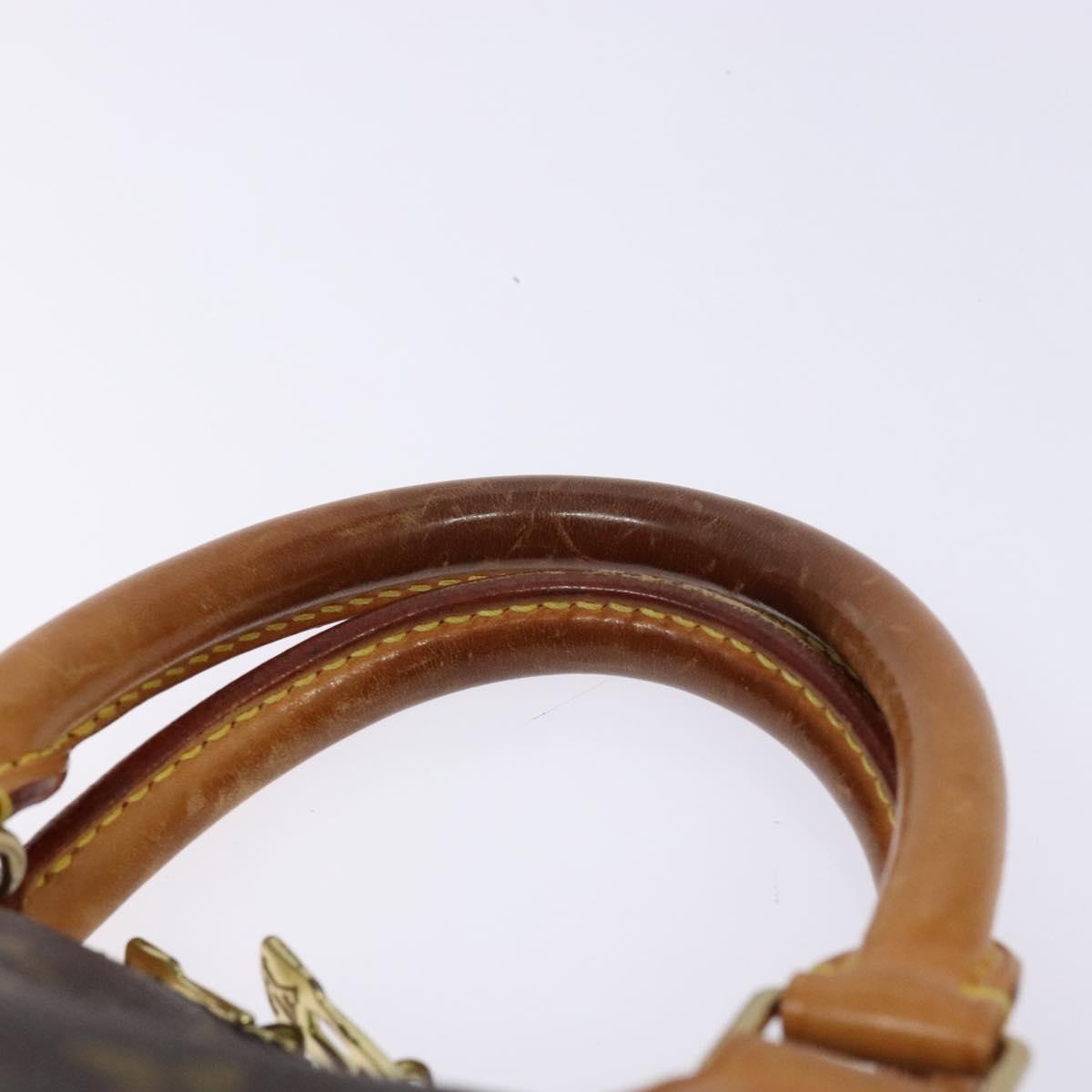 LOUIS VUITTON Monogram Alma Hand Bag M51130 LV Auth BA5172