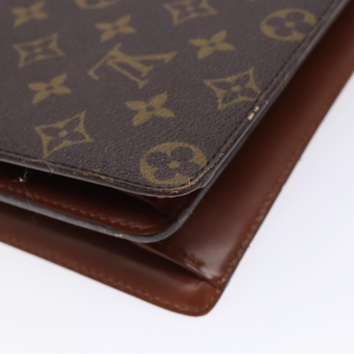 LOUIS VUITTON Monogram Concorde Hand Bag M51190 LV Auth BA5174