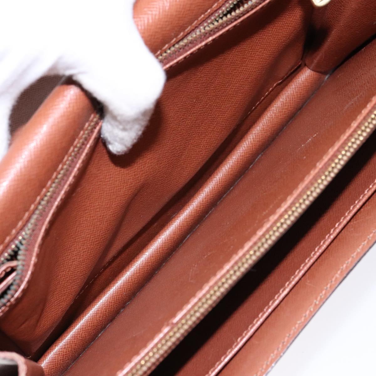 LOUIS VUITTON Monogram Concorde Hand Bag M51190 LV Auth BA5174
