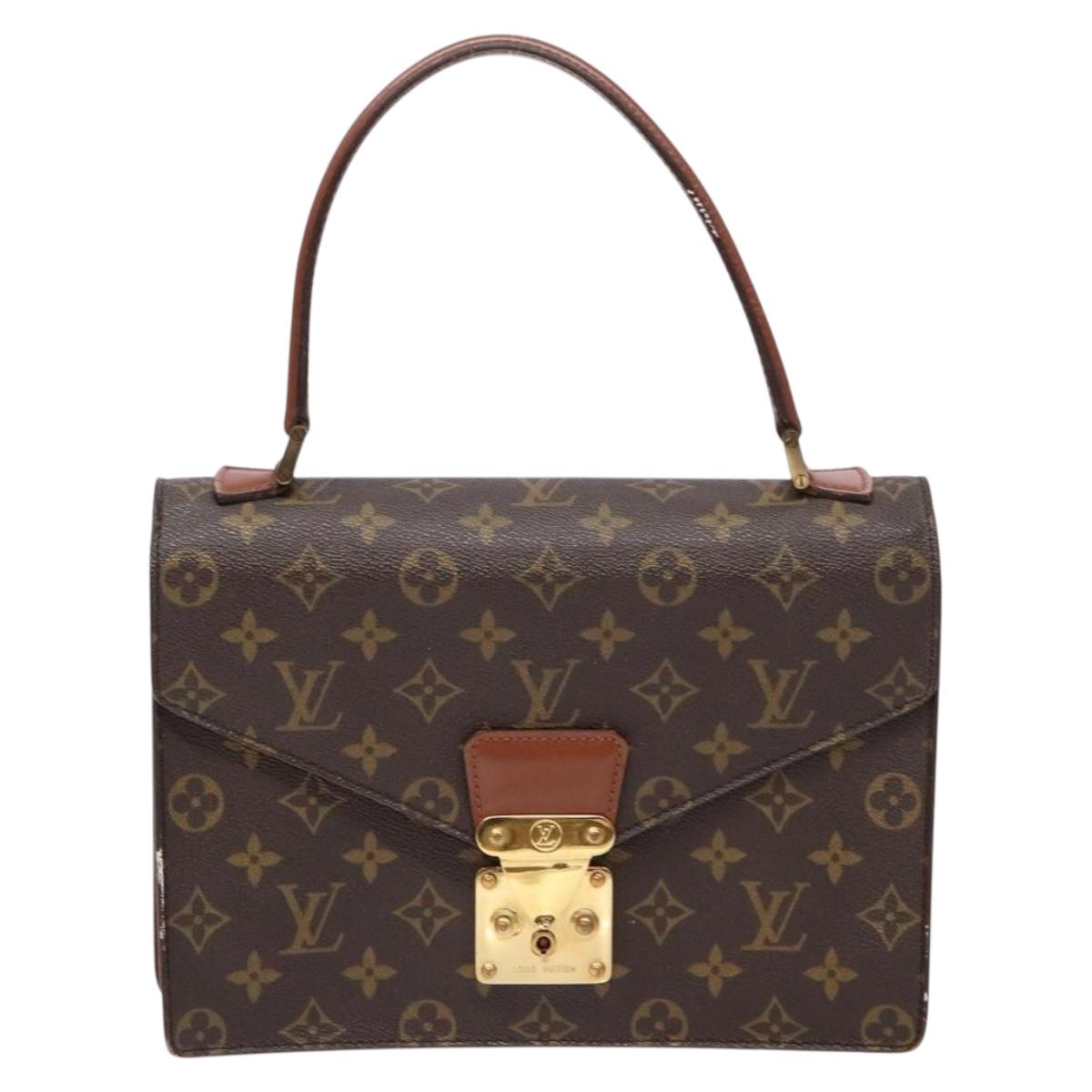 LOUIS VUITTON Monogram Concorde Hand Bag M51190 LV Auth BA5174