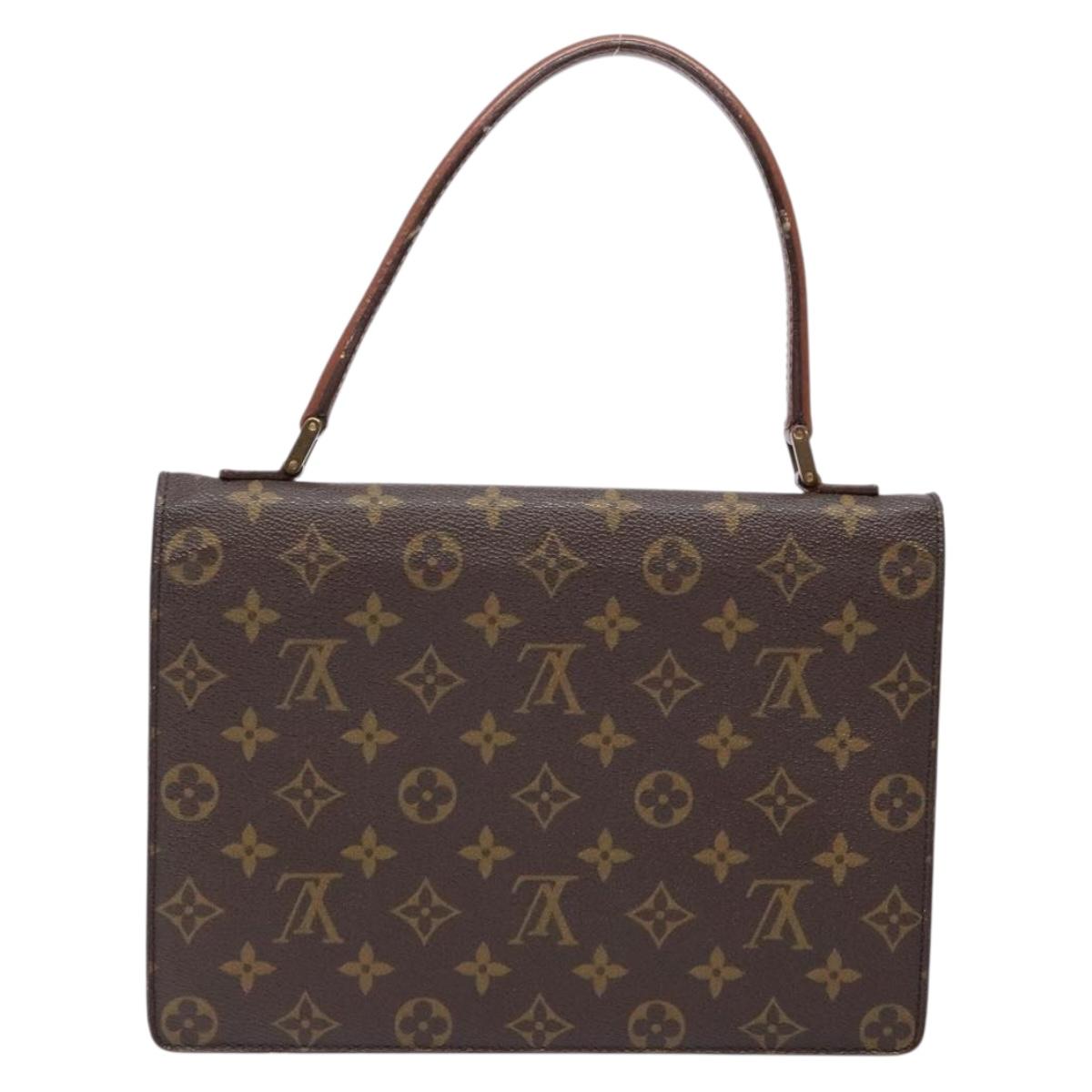 LOUIS VUITTON Monogram Concorde Hand Bag M51190 LV Auth BA5174