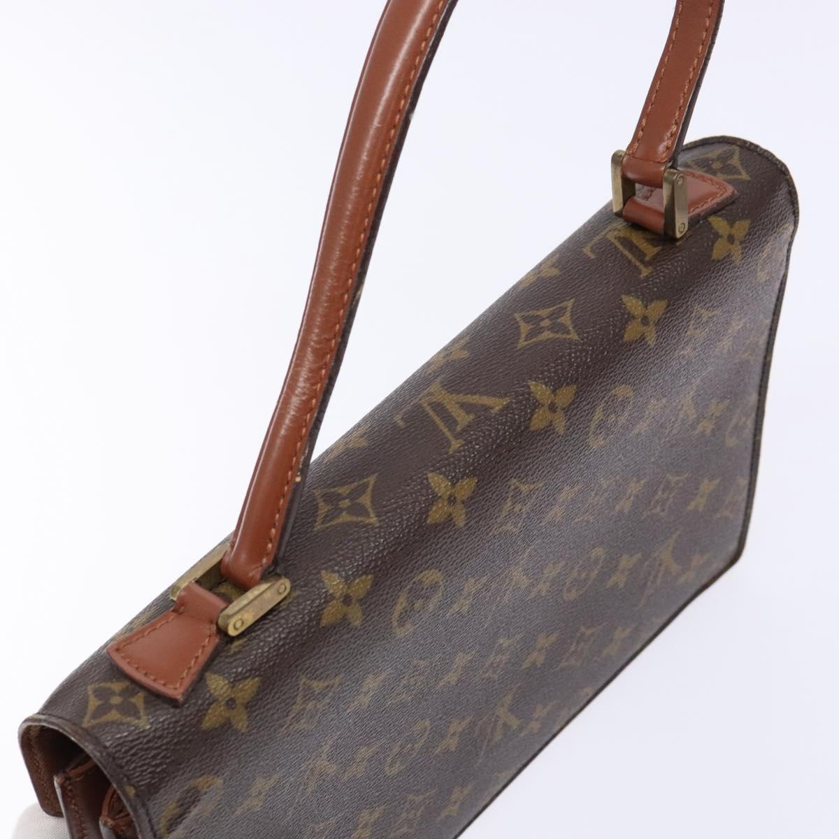 LOUIS VUITTON Monogram Concorde Hand Bag M51190 LV Auth BA5174