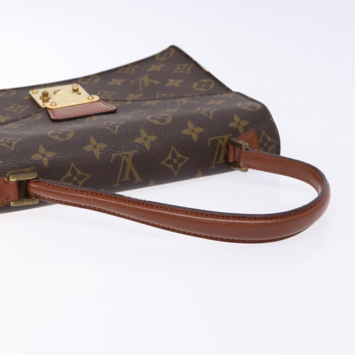 LOUIS VUITTON Monogram Concorde Hand Bag M51190 LV Auth BA5174
