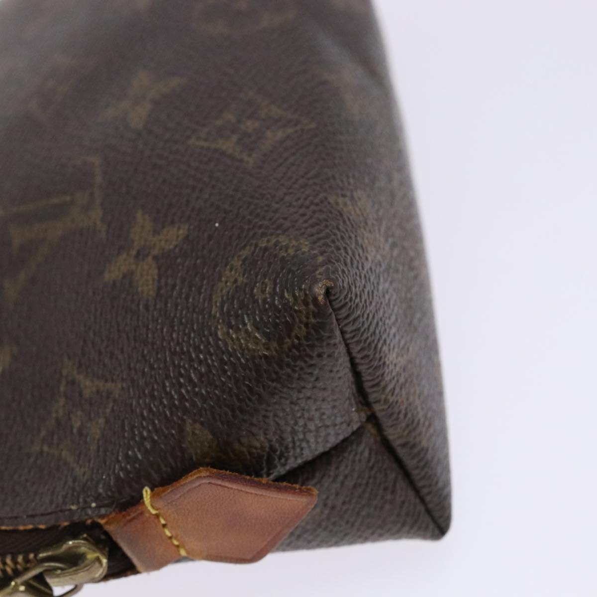 LOUIS VUITTON Monogram Pochette Cosmetic PM Pouch M43998 LV Auth BA5190