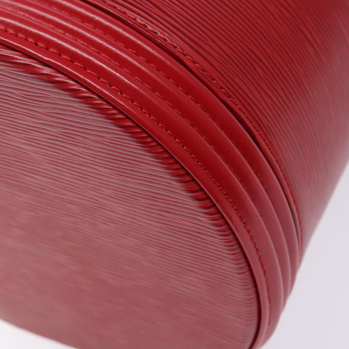 LOUIS VUITTON Epi Cannes Hand Bag Red M48037 LV Auth BA5193