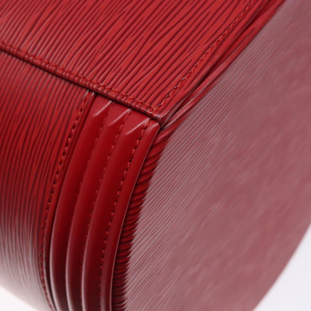 LOUIS VUITTON Epi Cannes Hand Bag Red M48037 LV Auth BA5193