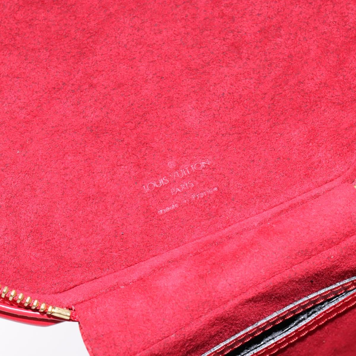 LOUIS VUITTON Epi Cannes Hand Bag Red M48037 LV Auth BA5193
