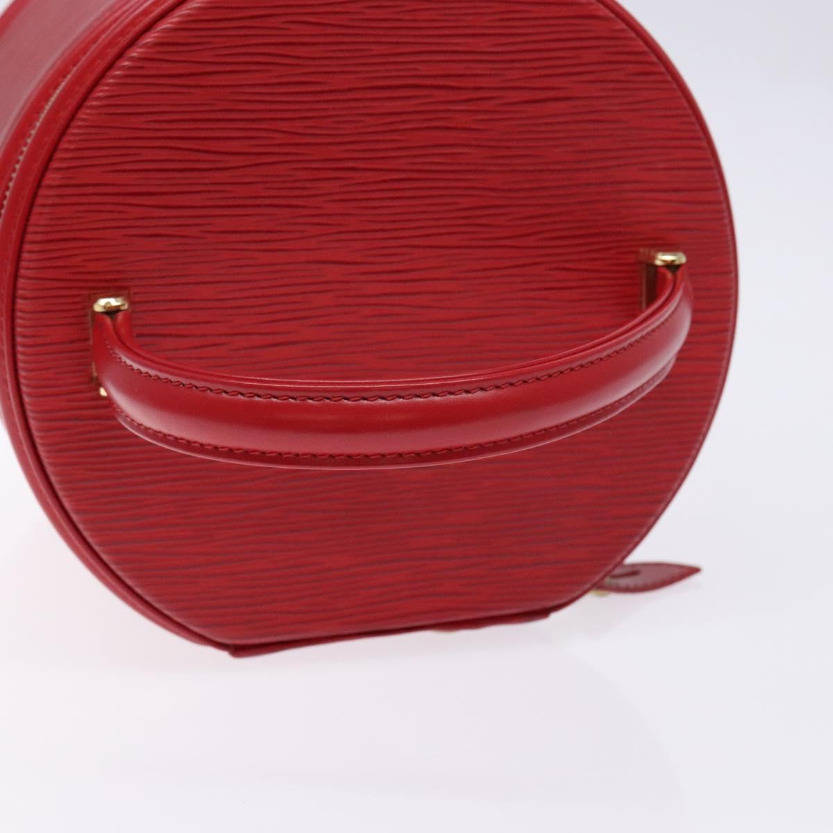 LOUIS VUITTON Epi Cannes Hand Bag Red M48037 LV Auth BA5193