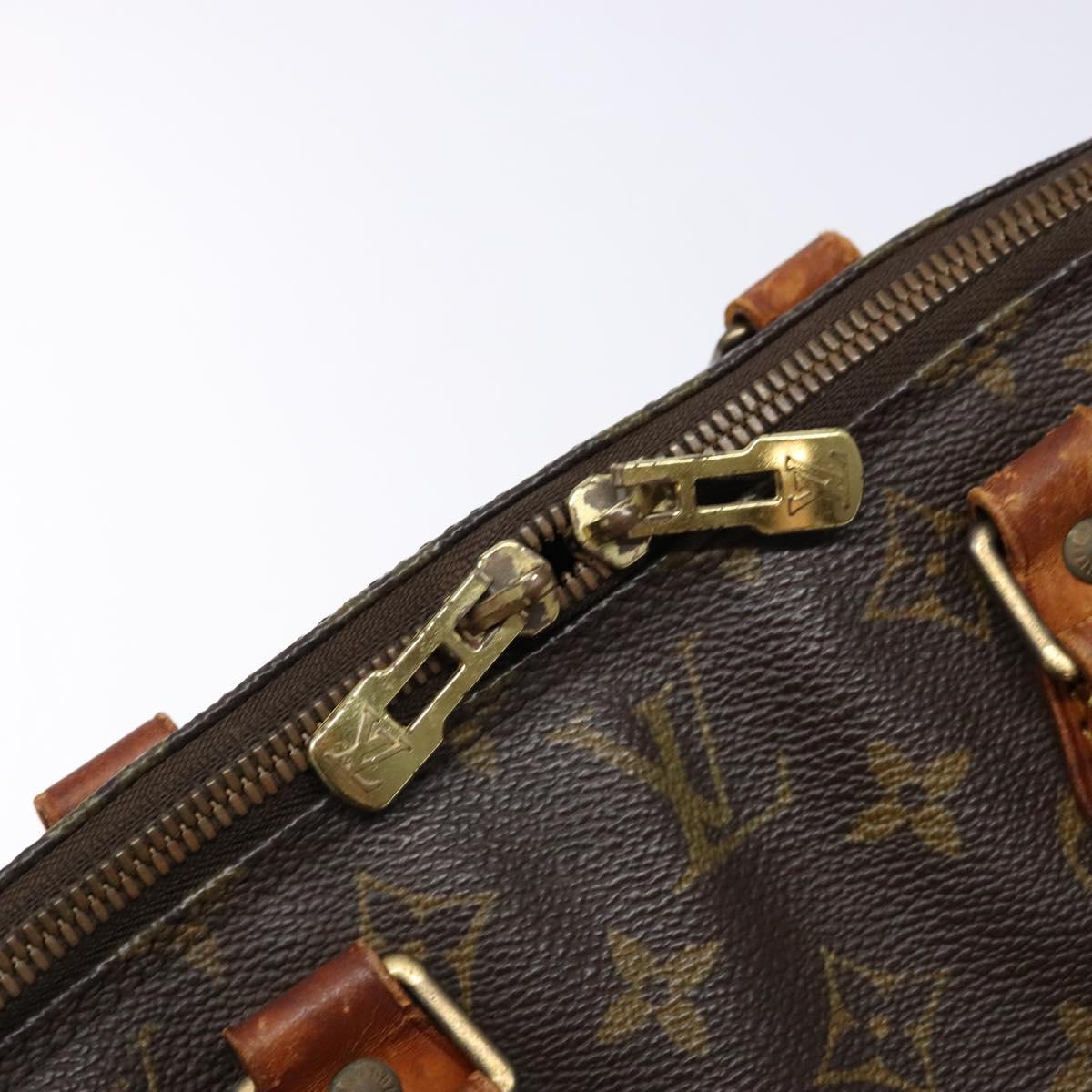 LOUIS VUITTON Monogram Alma Hand Bag M51130 LV Auth BA5209