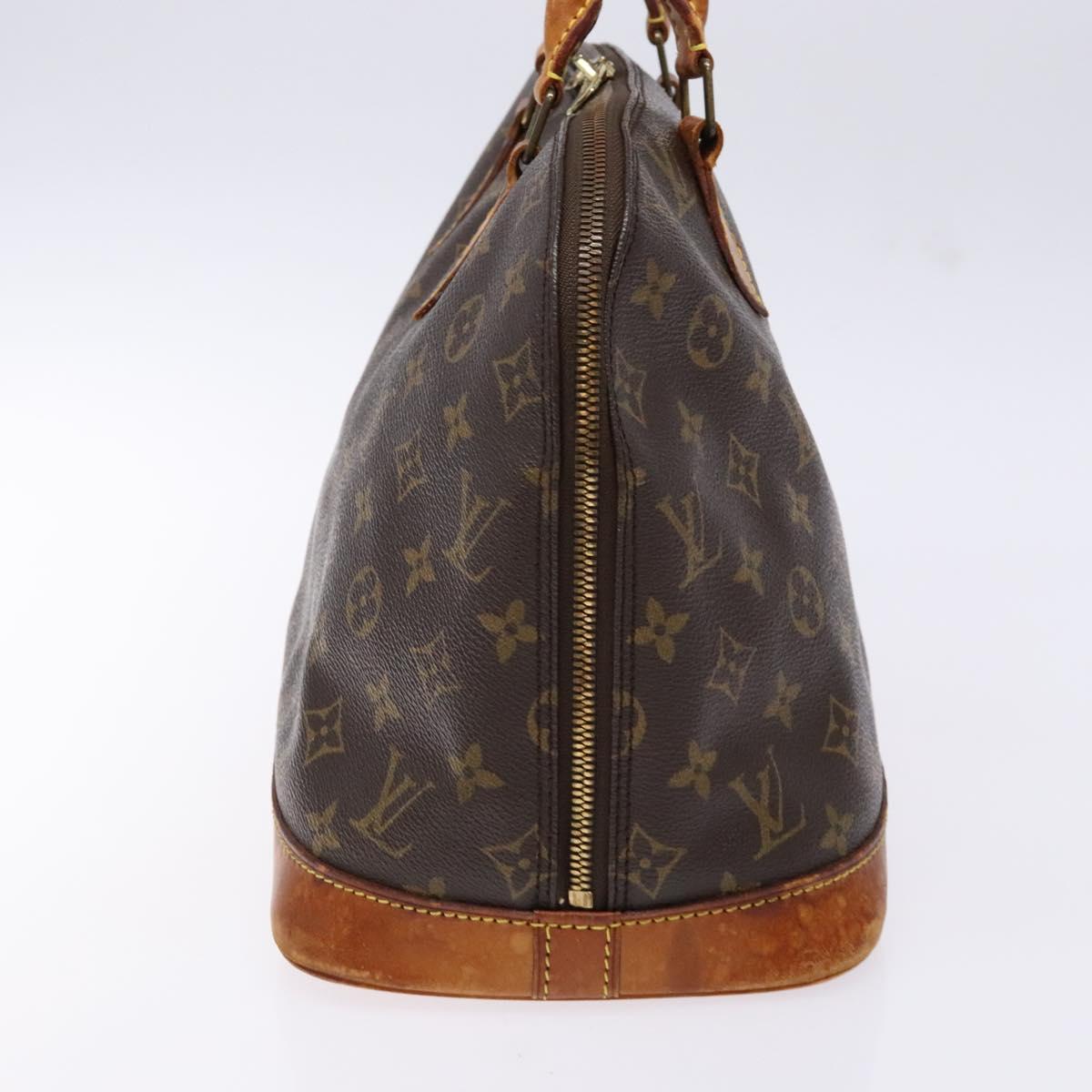 LOUIS VUITTON Monogram Alma Hand Bag M51130 LV Auth BA5209