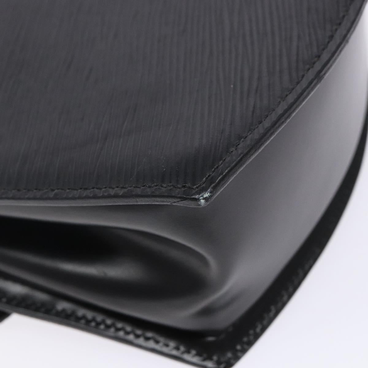 LOUIS VUITTON Epi Tilsitt Shoulder Bag Black M52482 LV Auth BA5230