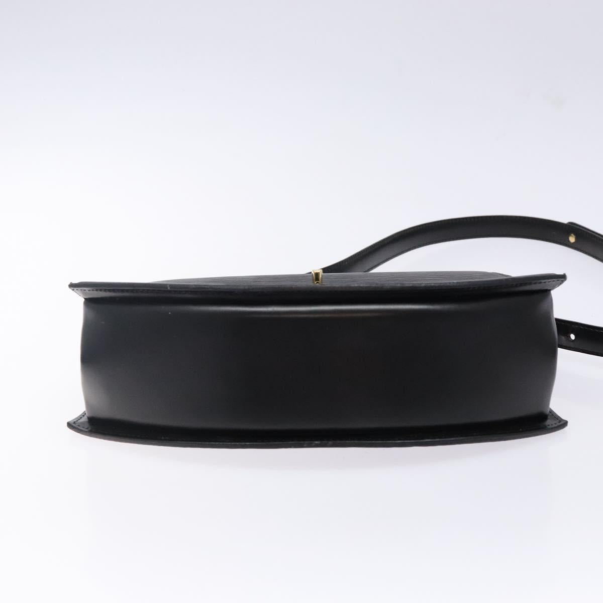 LOUIS VUITTON Epi Tilsitt Shoulder Bag Black M52482 LV Auth BA5230