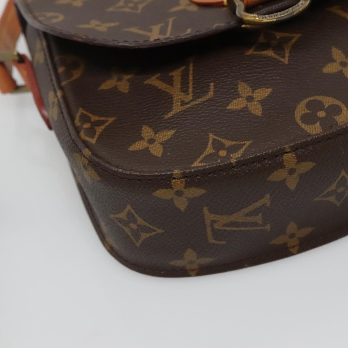 LOUIS VUITTON Monogram Saint Cloud PM Shoulder Bag M51244 LV Auth BA5231