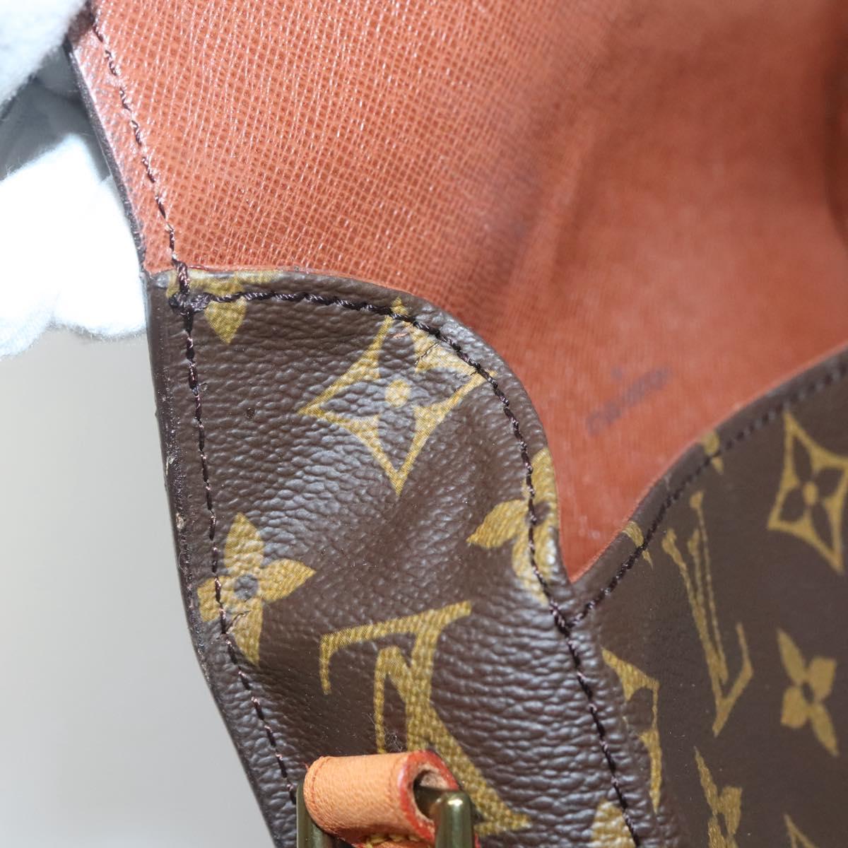 LOUIS VUITTON Monogram Saint Cloud PM Shoulder Bag M51244 LV Auth BA5231