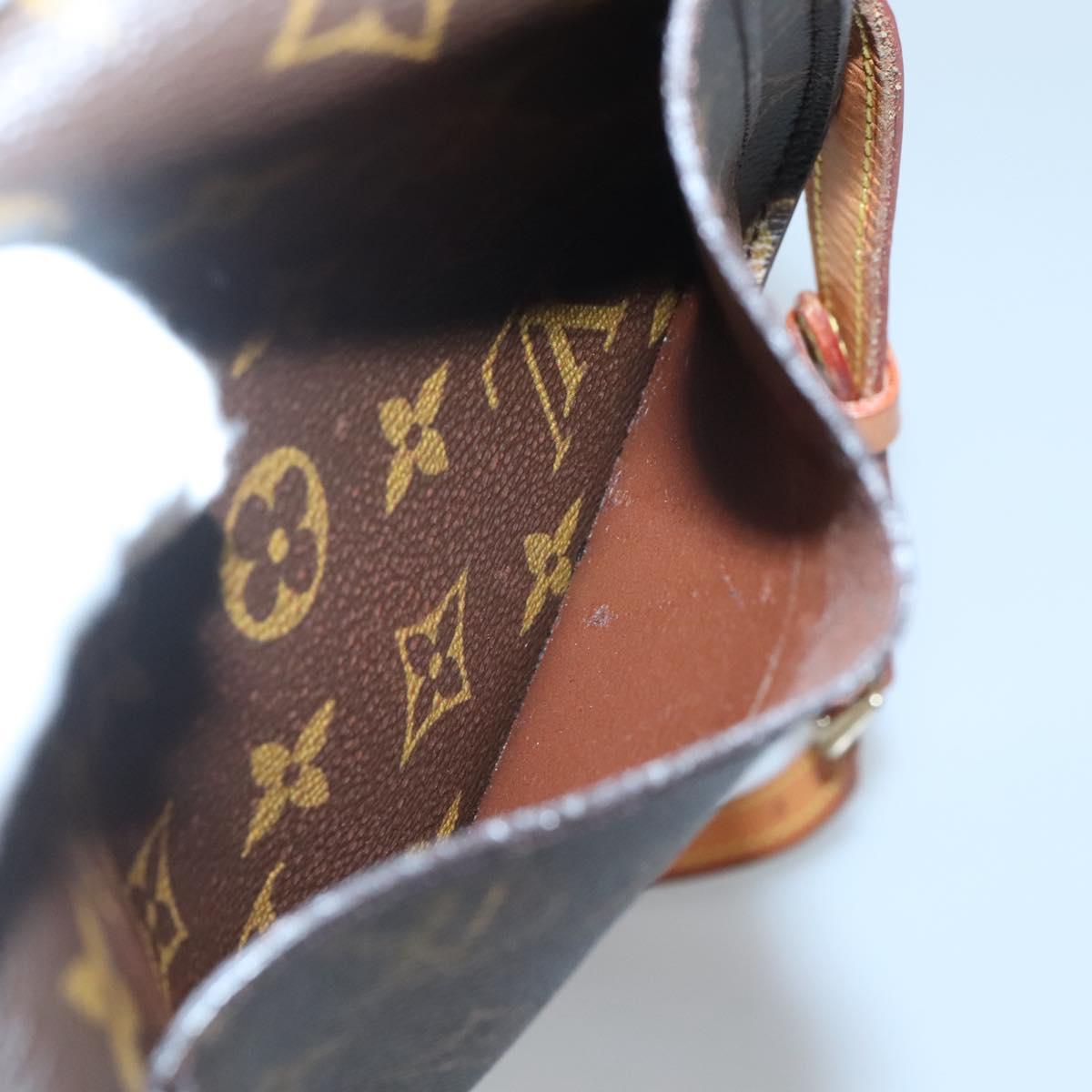 LOUIS VUITTON Monogram Saint Cloud PM Shoulder Bag M51244 LV Auth BA5231