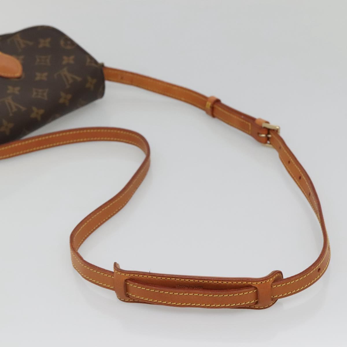 LOUIS VUITTON Monogram Saint Cloud PM Shoulder Bag M51244 LV Auth BA5231
