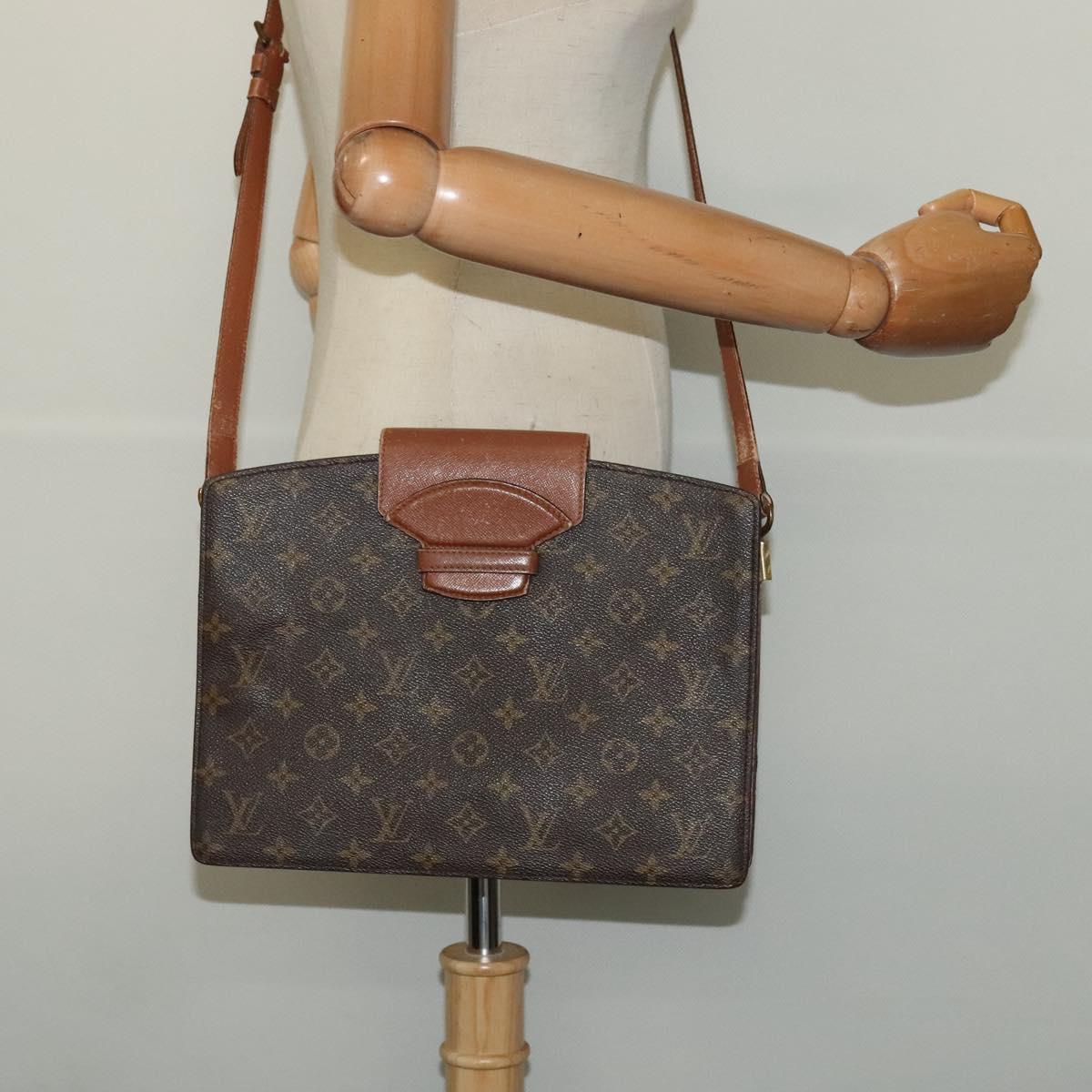 LOUIS VUITTON Monogram Kurcell Shoulder Bag M51375 LV Auth BA5233