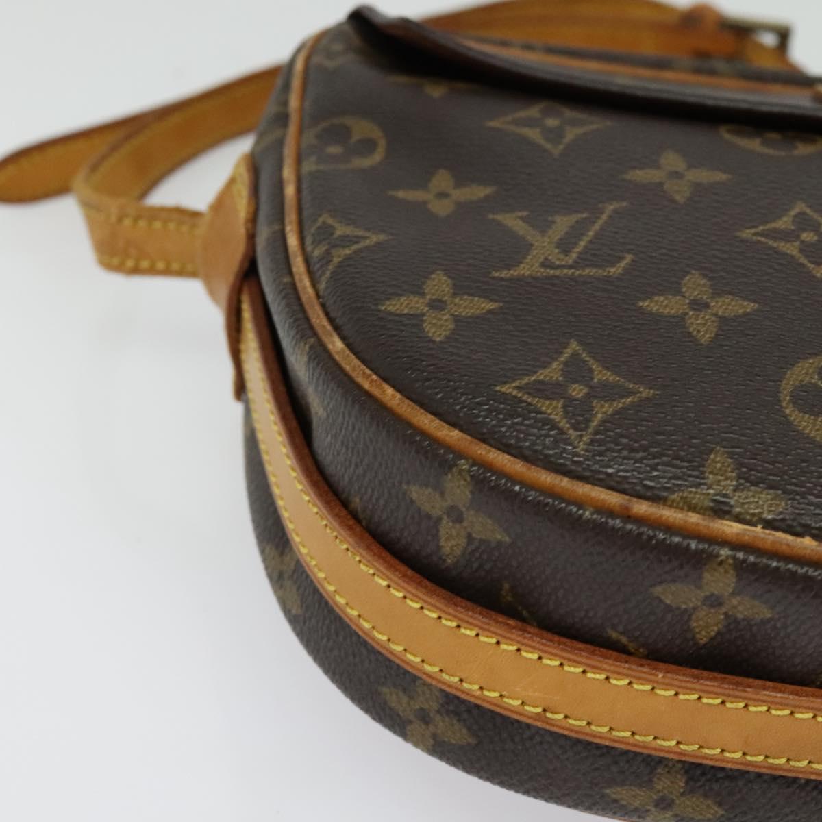 LOUIS VUITTON Monogram Jeune Fille MM Shoulder Bag M51226 LV Auth BA5235