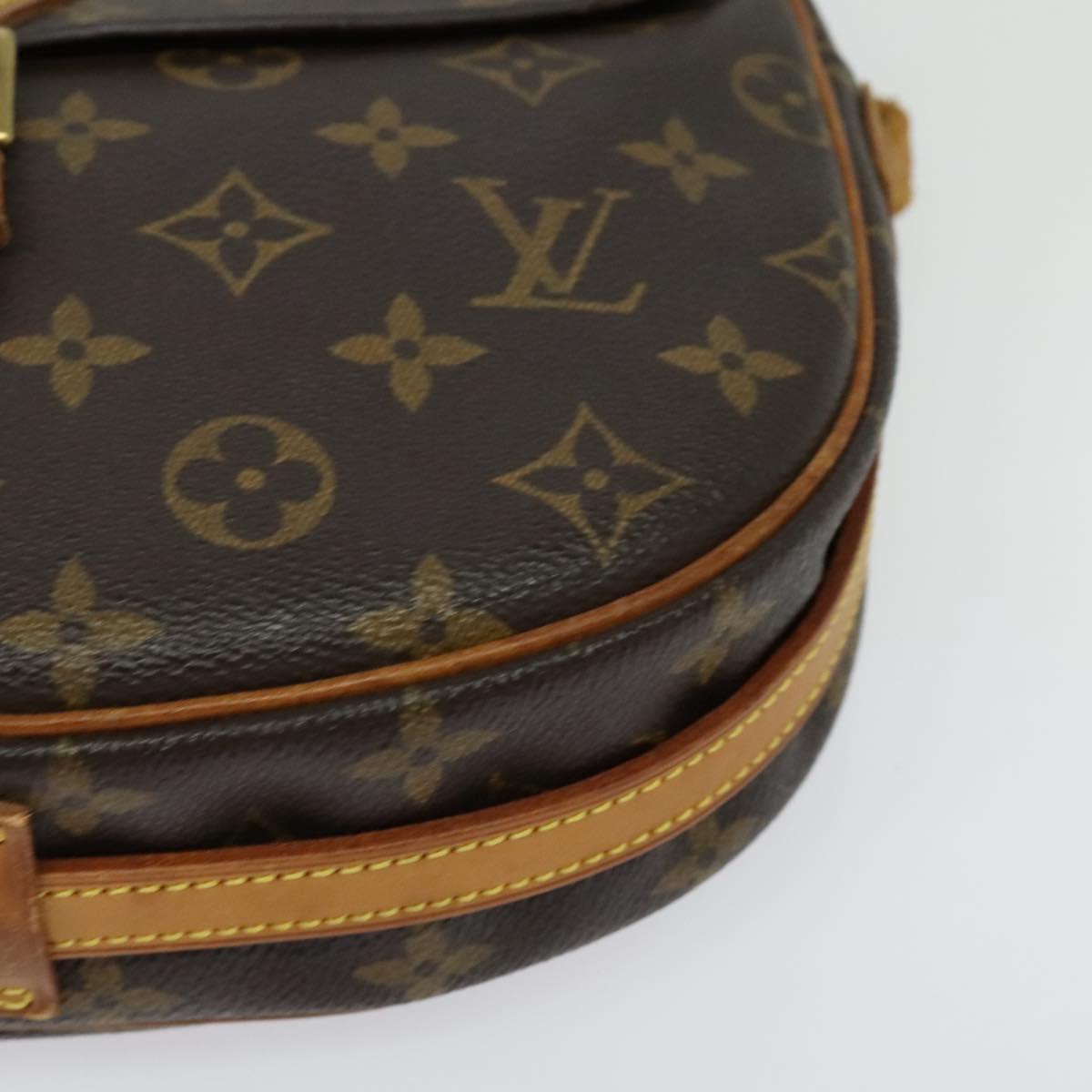 LOUIS VUITTON Monogram Jeune Fille MM Shoulder Bag M51226 LV Auth BA5235