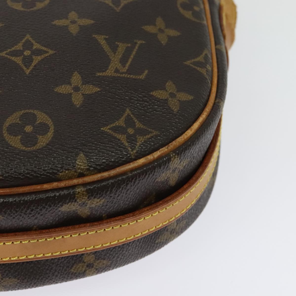 LOUIS VUITTON Monogram Jeune Fille MM Shoulder Bag M51226 LV Auth BA5235