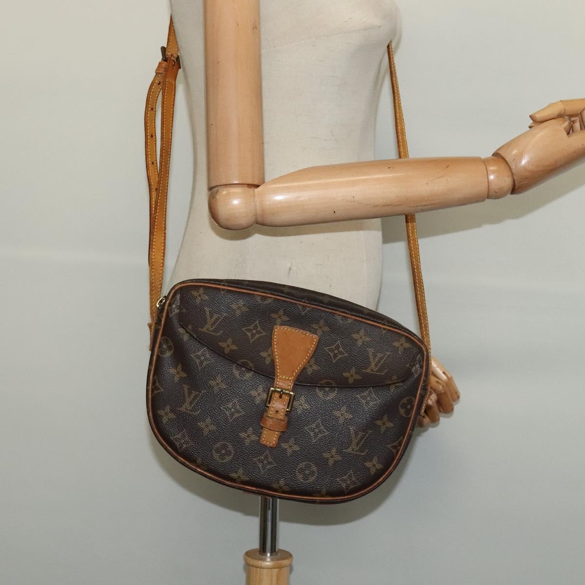 LOUIS VUITTON Monogram Jeune Fille MM Shoulder Bag M51226 LV Auth BA5235