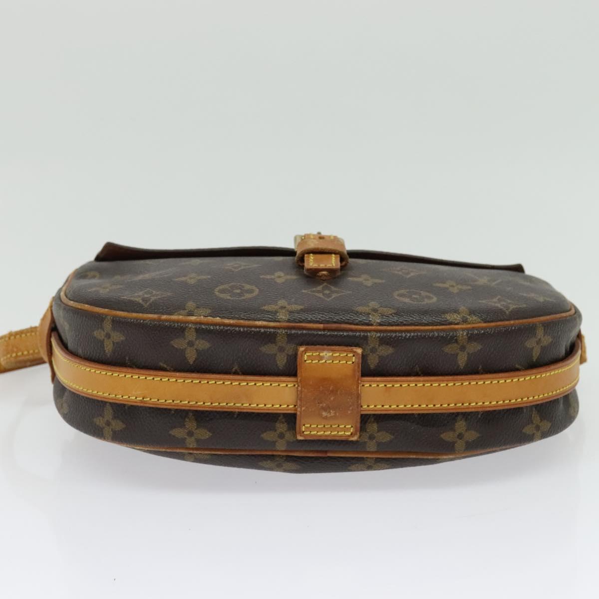LOUIS VUITTON Monogram Jeune Fille MM Shoulder Bag M51226 LV Auth BA5235