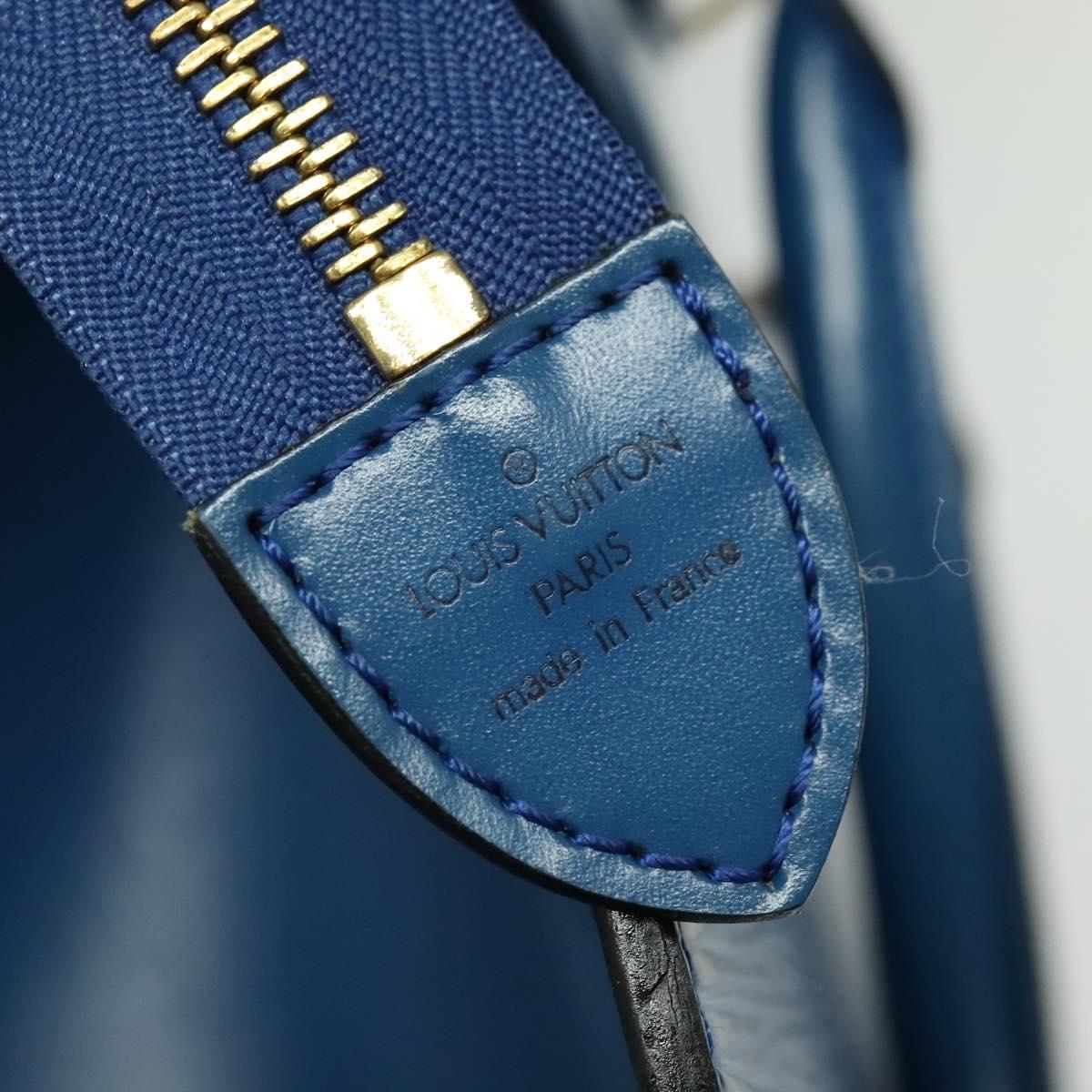 LOUIS VUITTON Epi Riviera Hand Bag Blue M48185 LV Auth BA5237