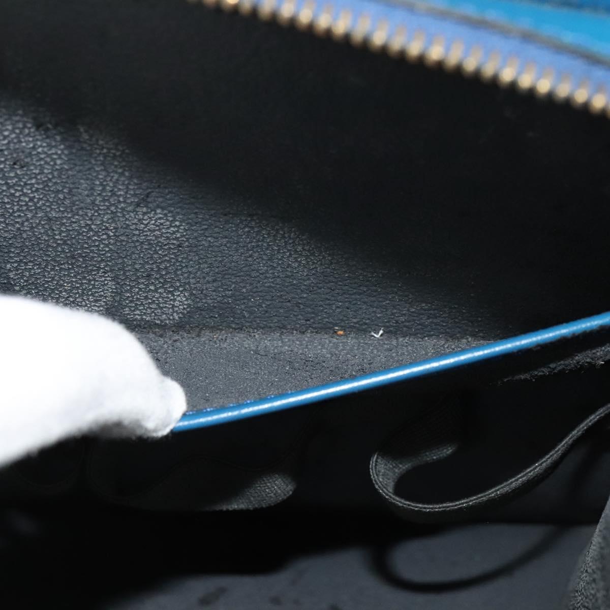 LOUIS VUITTON Epi Riviera Hand Bag Blue M48185 LV Auth BA5237