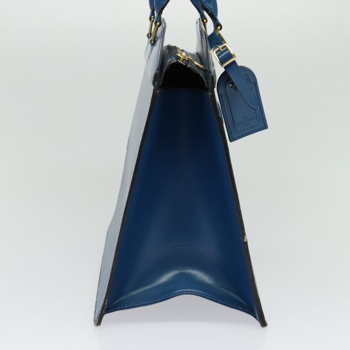 LOUIS VUITTON Epi Riviera Hand Bag Blue M48185 LV Auth BA5237